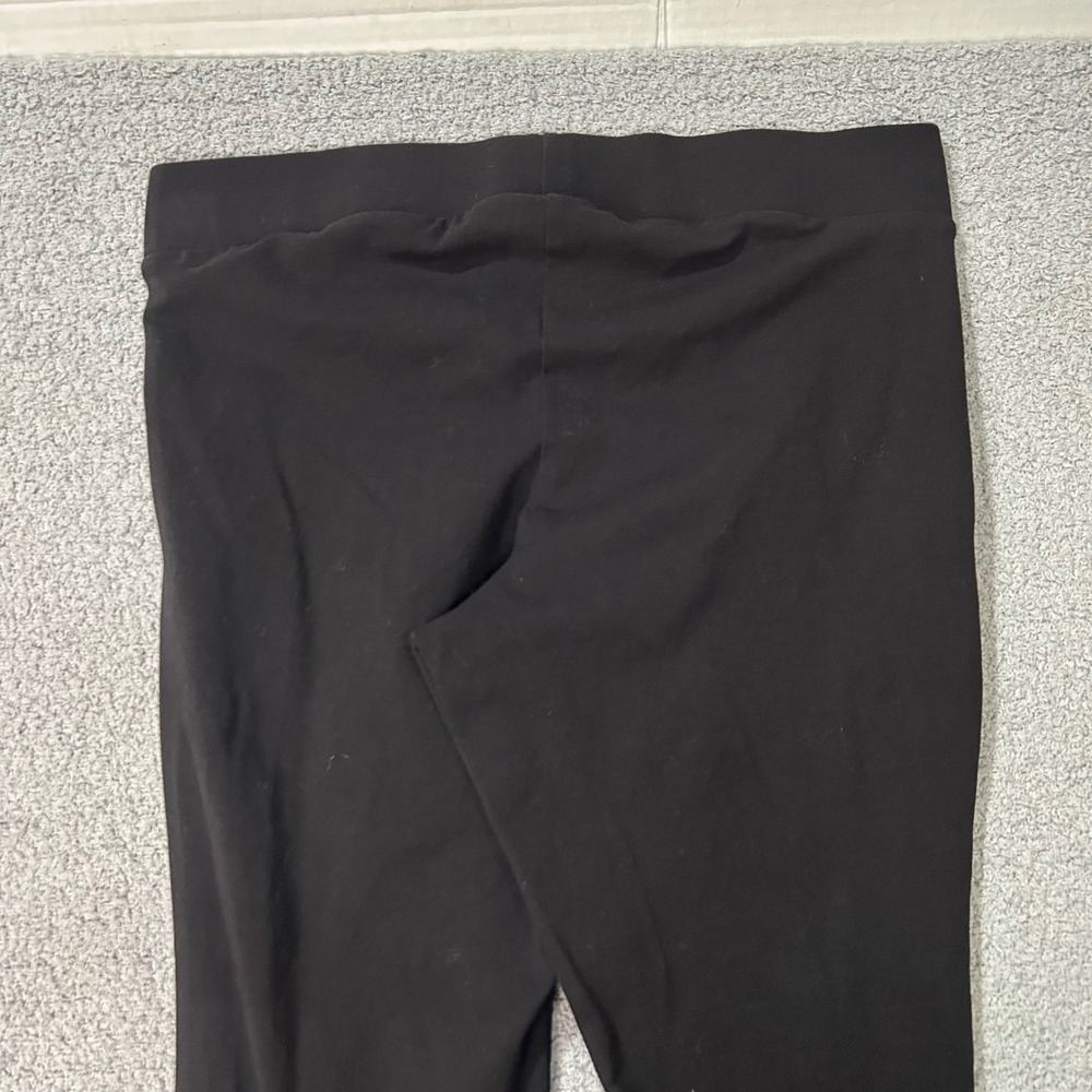 Torrid Pants Split Hem Flare 1 Black Plus Size Stretch Career Chic - Picture 5 of 8